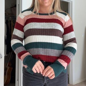 striped sweater